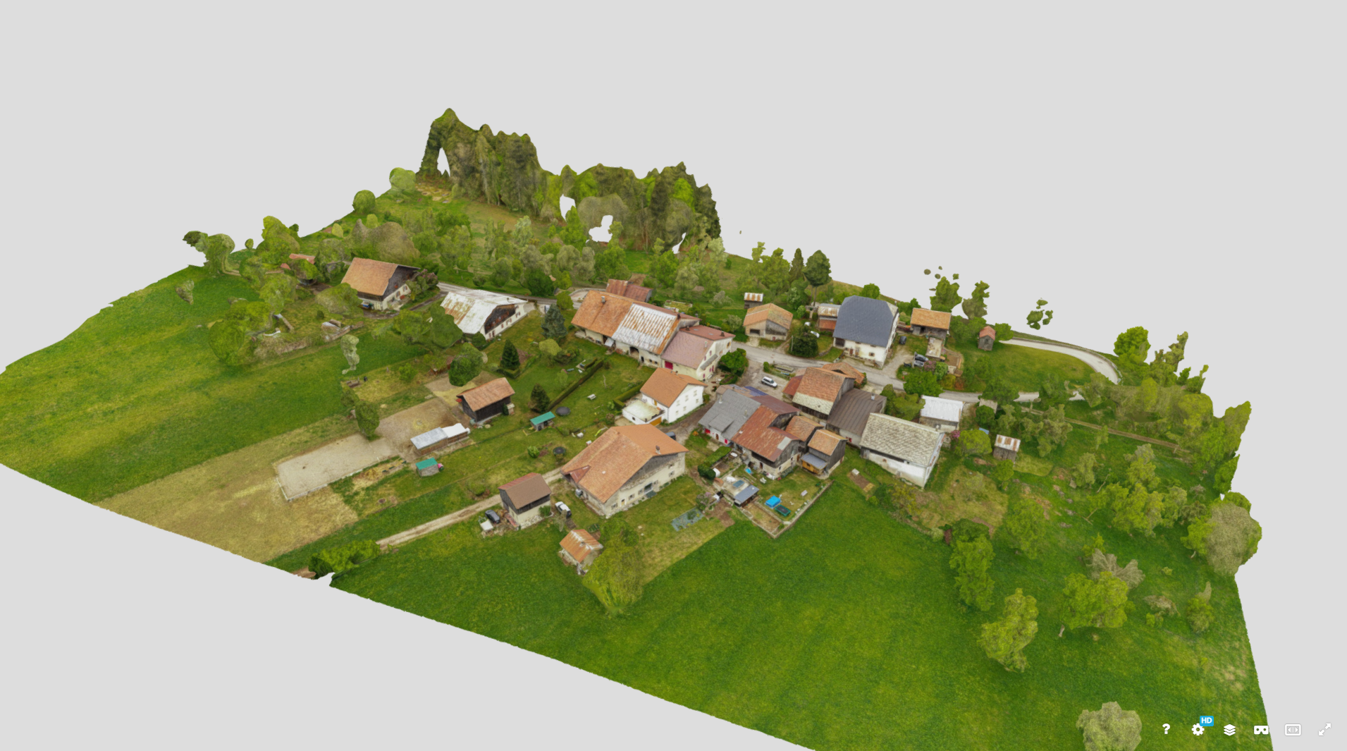 Preuveo blog - Exemple de modelisation 3D en drone